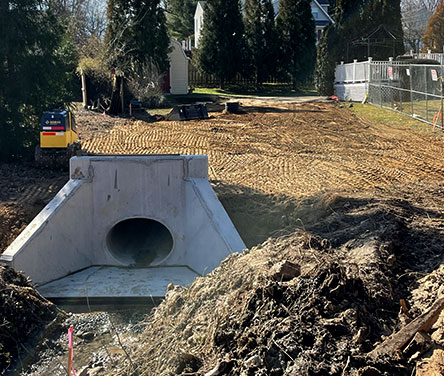 Grading & Yard Drainage | Glen Mills PA | MOR Construction - drainage